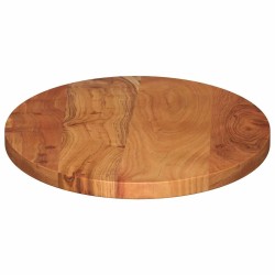 Dessus de table 90x40x3,8 cm ovale bois massif d'acacia 560302560302