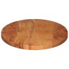 Dessus de table 140x60x2,5 cm ovale bois massif d'acacia 560303560303
