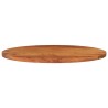 Dessus de table 120x50x2,5 cm ovale bois massif d'acacia 560305560305
