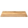 Dessus de table 100x80x2,5cm rectangulaire bois massif manguier 560309560309