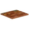Dessus de table 60x60x3,8 cm carré bois massif de récupération 560313560313