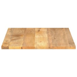 Dessus de table 90x80x2,5 cm rectangulaire bois massif manguier 560314560314