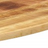 Dessus de table 100x40x2,5 cm ovale bois massif de manguier 560316560316