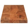 Dessus de table 100x20x2,5cm rectangulaire bois massif d'acacia 560319560319