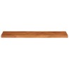 Dessus de table 110x20x2,5cm rectangulaire bois massif d'acacia 560320560320