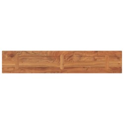 Dessus de table 140x20x2,5cm rectangulaire bois massif d'acacia 560321560321