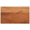 Dessus de table 40x30x2,5 cm rectangulaire bois massif d'acacia 560324560324