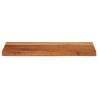 Dessus de table 50x30x2,5 cm rectangulaire bois massif d'acacia 560325560325