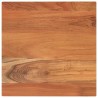 Dessus de table 50x50x2,5 cm carré bois massif d'acacia 560330560330