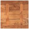 Dessus de table 50x50x2,5 cm carré bois massif d'acacia 560330560330