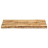 Dessus de table bord vivant 110x60x3,8 cm bois de manguier brut 560335560335