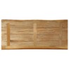 Dessus de table bord vivant 90x40x3,8 cm bois de manguier brut 560339560339