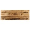Dessus de table bord vivant 110x40x3,8 cm bois de manguier brut 560341560341