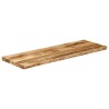 Dessus de table bord vivant 110x40x3,8 cm bois de manguier brut 560341560341