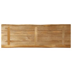 Dessus de table bord vivant 110x40x3,8 cm bois de manguier brut 560341560341