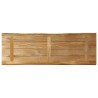 Dessus de table bord vivant 110x40x3,8 cm bois de manguier brut 560341560341