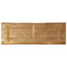 Dessus de table bord vivant 140x40x3,8 cm bois de manguier brut 560343560343