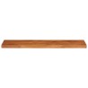 Dessus de table 110x30x2,5cm rectangulaire bois massif d'acacia 560346560346