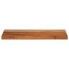 Dessus de table 50x40x2,5 cm rectangulaire bois massif d'acacia 560348560348