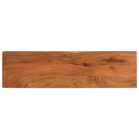 Dessus de table 100x30x2,5cm rectangulaire bois massif d'acacia 560350560350