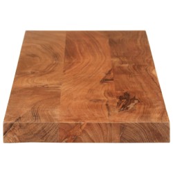 Dessus de table 120x30x2,5cm rectangulaire bois massif d'acacia 560351560351