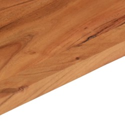 Dessus de table 80x30x2,5 cm rectangulaire bois massif d'acacia 560356560356
