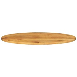 Dessus de table 140x50x3,8 cm ovale bois massif de manguier 560362560362