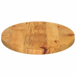 Dessus de table 140x50x3,8 cm ovale bois massif de manguier 560362560362