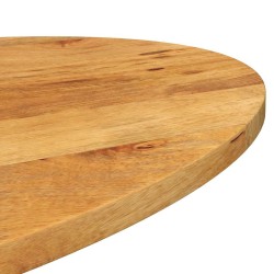 Dessus de table 140x50x3,8 cm ovale bois massif de manguier 560362560362
