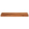 Dessus de table 40x20x2,5 cm rectangulaire bois massif d'acacia 560363560363