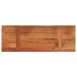 Dessus de table 80x40x2,5 cm rectangulaire bois massif d'acacia 560370560370