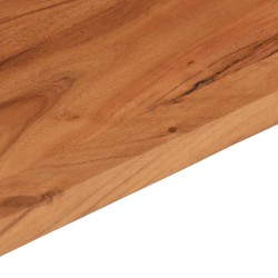 Dessus de table 90x40x2,5 cm rectangulaire bois massif d'acacia 560371560371