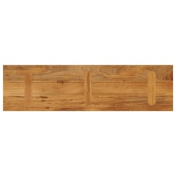 Dessus de table 100x30x2,5cm rectangulaire bois massif manguier 560377560377