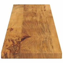 Dessus de table 140x20x2,5cm rectangulaire bois massif manguier 560379560379