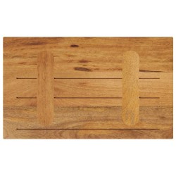 Dessus de table 40x30x2,5 cm rectangulaire bois massif manguier 560382560382