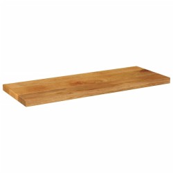 Dessus de table 90x30x2,5 cm rectangulaire bois massif manguier 560384560384