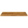 Dessus de table 90x50x2,5 cm rectangulaire bois massif manguier 560386560386