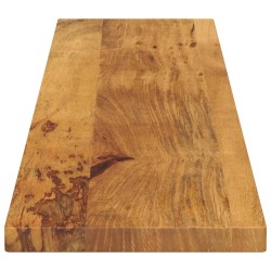 Dessus de table 160x40x2,5cm rectangulaire bois massif manguier 560388560388