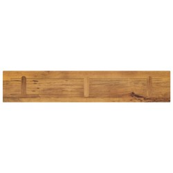 Dessus de table 160x40x2,5cm rectangulaire bois massif manguier 560388560388