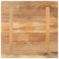 Dessus de table 70x70x2,5 cm carré bois massif manguier 560389560389