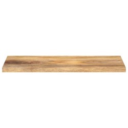 Dessus de table 80x40x2,5 cm rectangulaire bois massif manguier 560392560392
