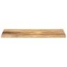 Dessus de table 80x40x2,5 cm rectangulaire bois massif manguier 560392560392