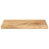 Dessus de table 60x40x3,8 cm rectangulaire bois massif manguier 560394560394