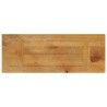 Dessus de table 70x40x2,5 cm rectangulaire bois massif manguier 560400560400