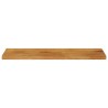 Dessus de table 80x40x2,5 cm rectangulaire bois massif manguier 560401560401