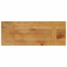 Dessus de table 80x40x2,5 cm rectangulaire bois massif manguier 560401560401