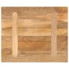 Dessus de table 60x50x3,8 cm rectangulaire bois massif manguier 560411560411