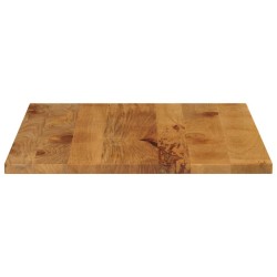 Dessus de table 100x80x2,5cm rectangulaire bois massif manguier 560419560419
