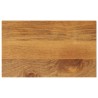 Dessus de table 60x20x3,8 cm rectangulaire bois massif manguier 560423560423