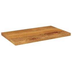 Dessus de table 60x20x3,8 cm rectangulaire bois massif manguier 560423560423